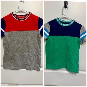Boden Red and Green Kids' Short Sleeve Tees set of 2